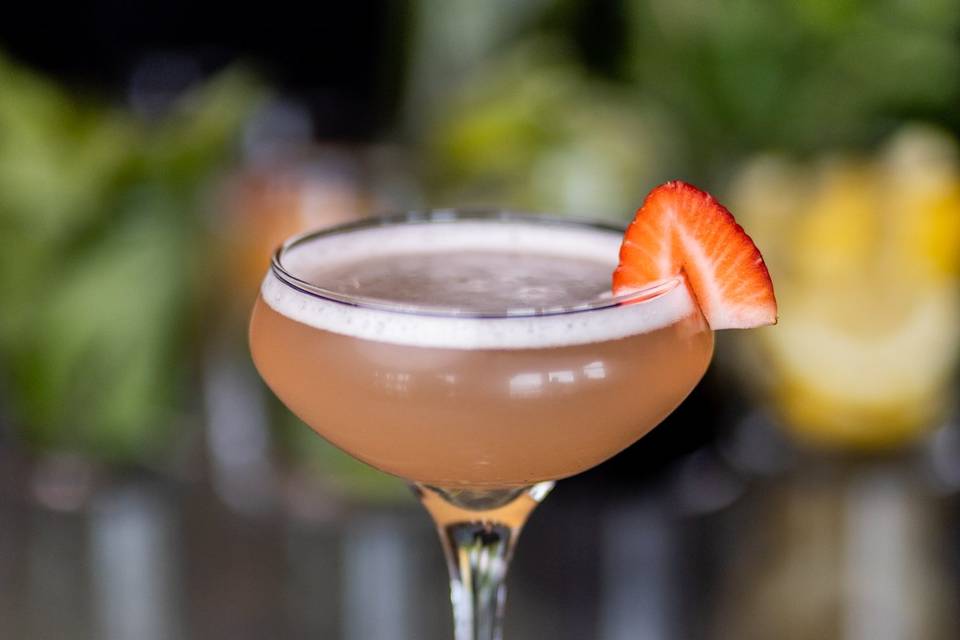 Strawbery Banke cocktail