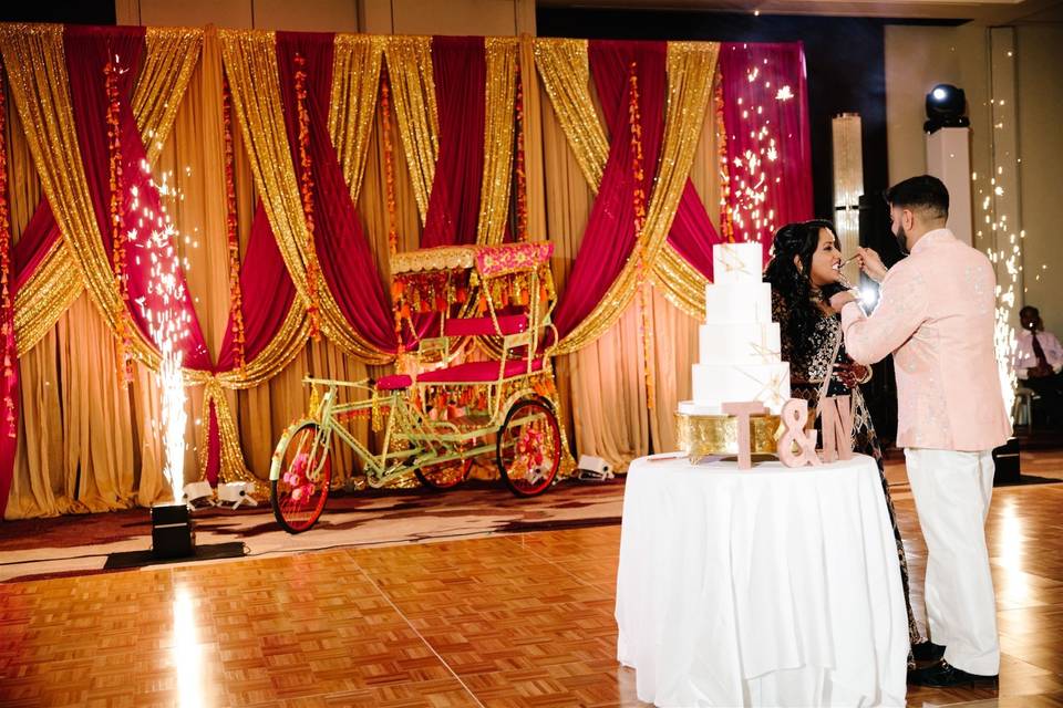 Sangeet Cake Cutting