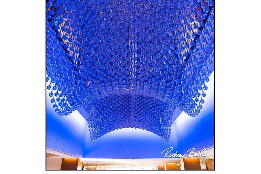 Chandelier in Lobby