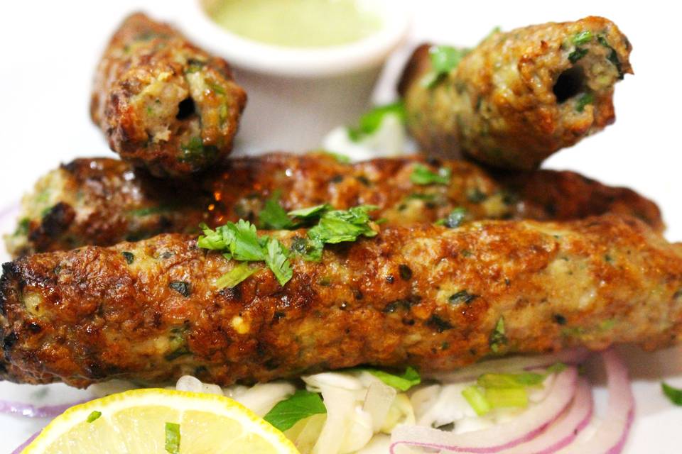 Lamb seekh kabab