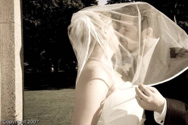 Shot on Salem common with ceremony and reception in the Hawthorne Hotel
