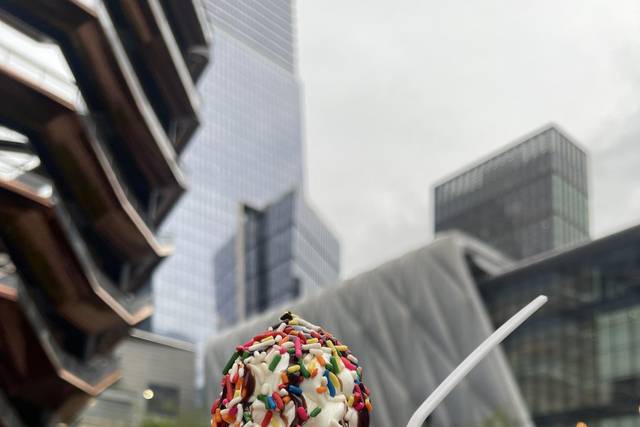 Chocolate Syrup & Sprinkles