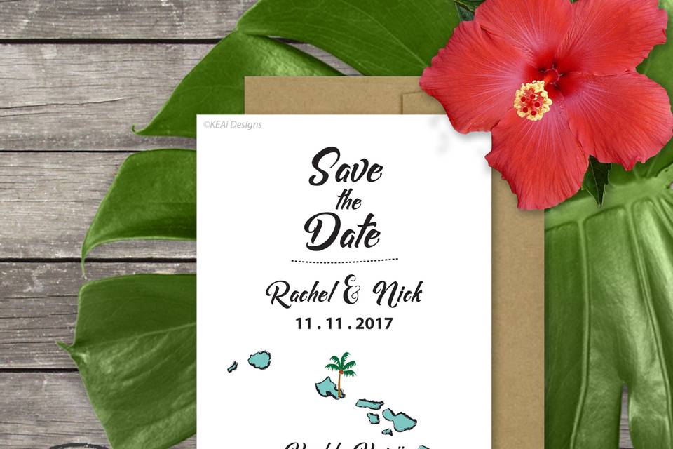 Destination Wedding Save-the-Date