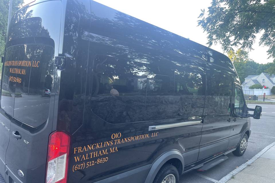 14-Passenger luxury minibus