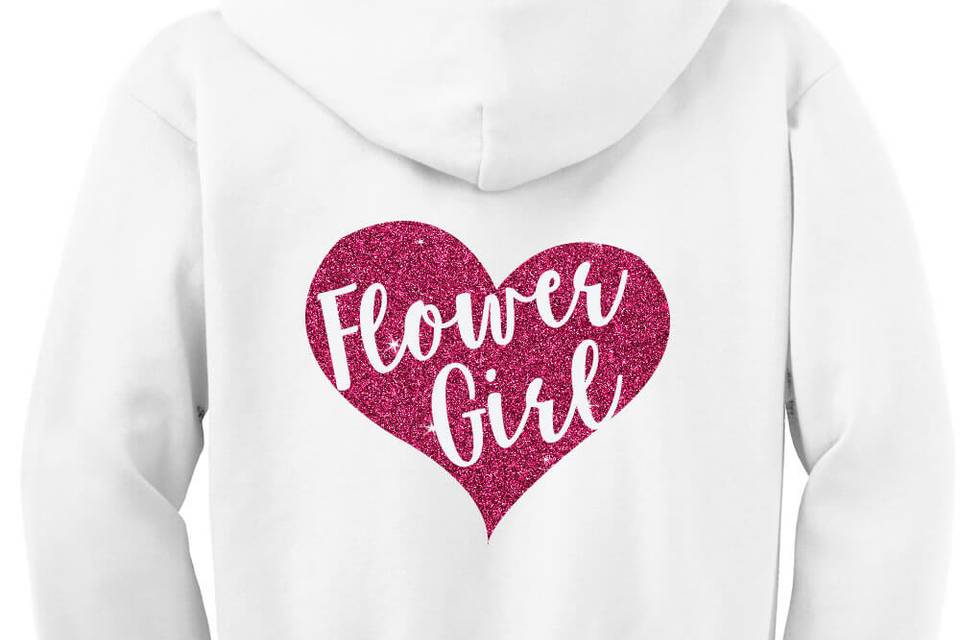 Floral girl hoodie