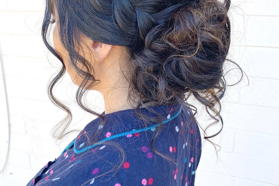 Undone Updo