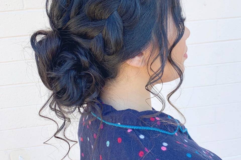 Undone Updo