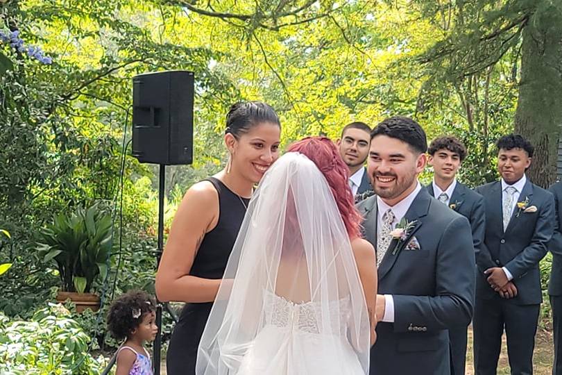 Young Mexican Wedding