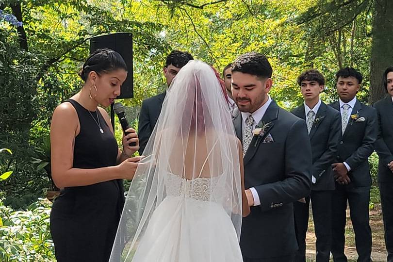 Young Mexican Wedding