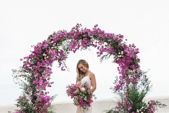 Bougainvillea wedding