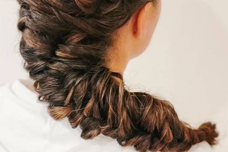 Wedding plaits