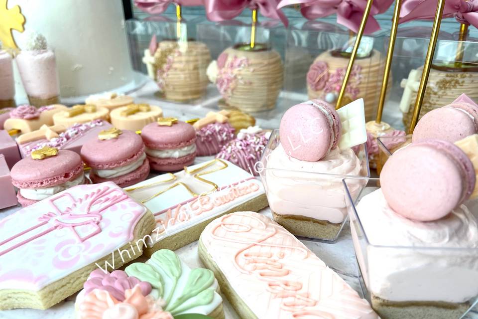 Dessert table display