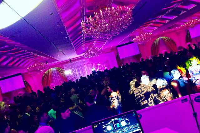 Packed dancefloor