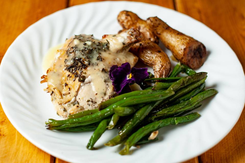 Herb Encrusted Chicken