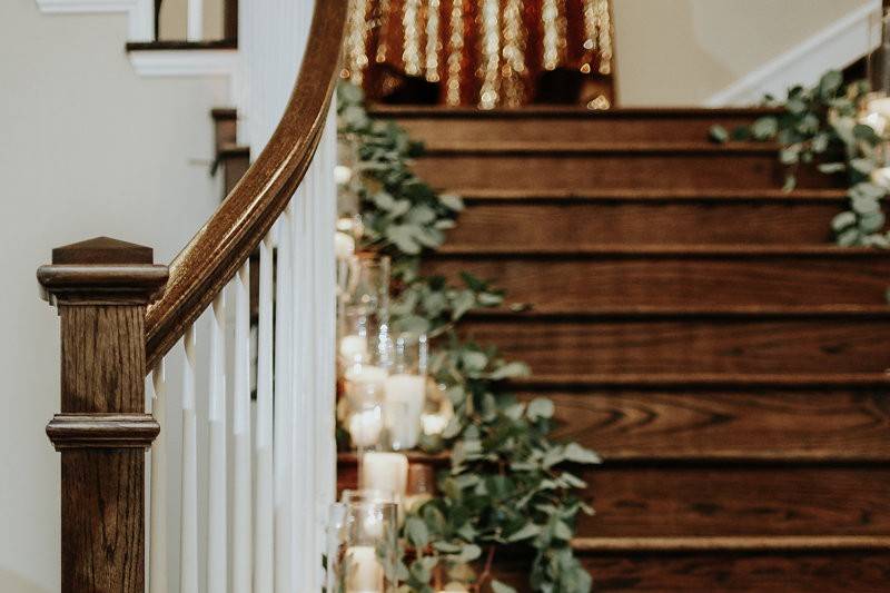 Candlelit Stairway