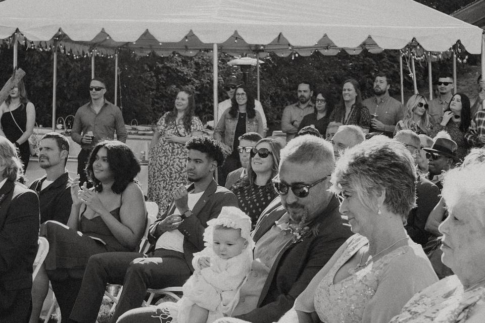 Wedding guests