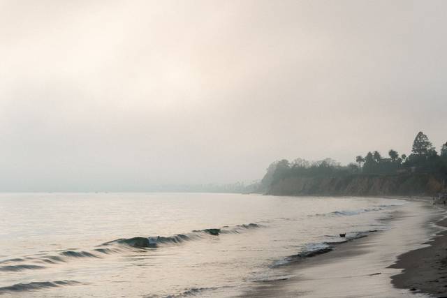 The beach