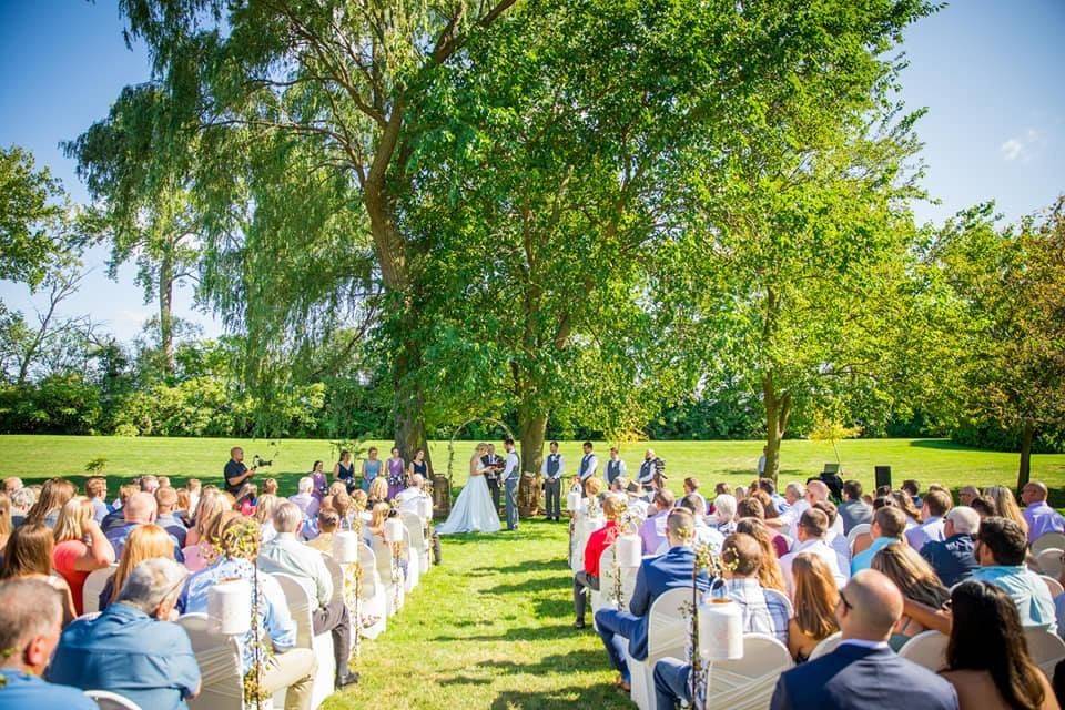 Ceremony creekside