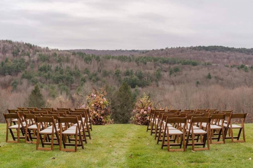 Ceremony setup