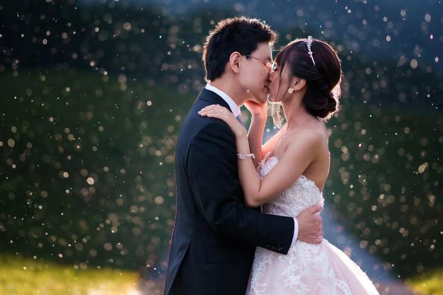 Outdoor Korean Wedding