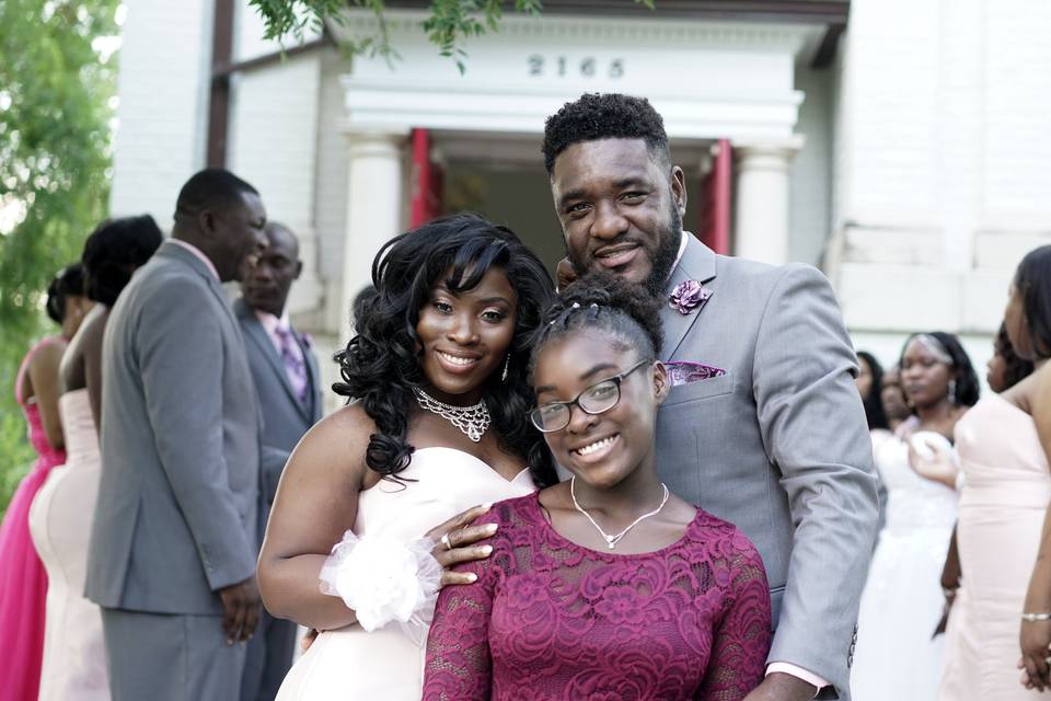 Outdoor Haitian Wedding