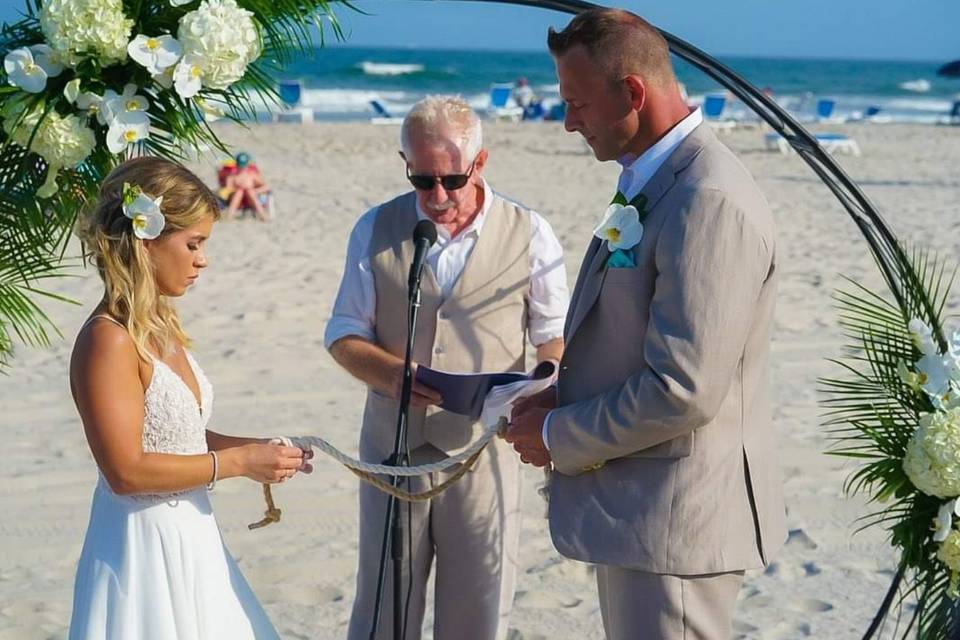 Outdoor Beach Wedding
