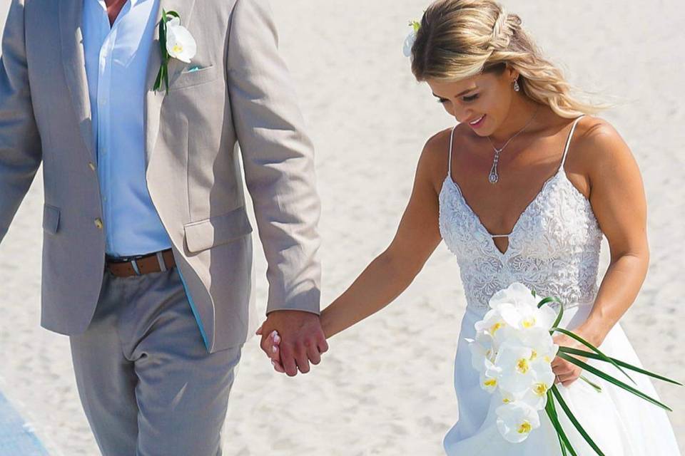 Outdoor Beach Wedding