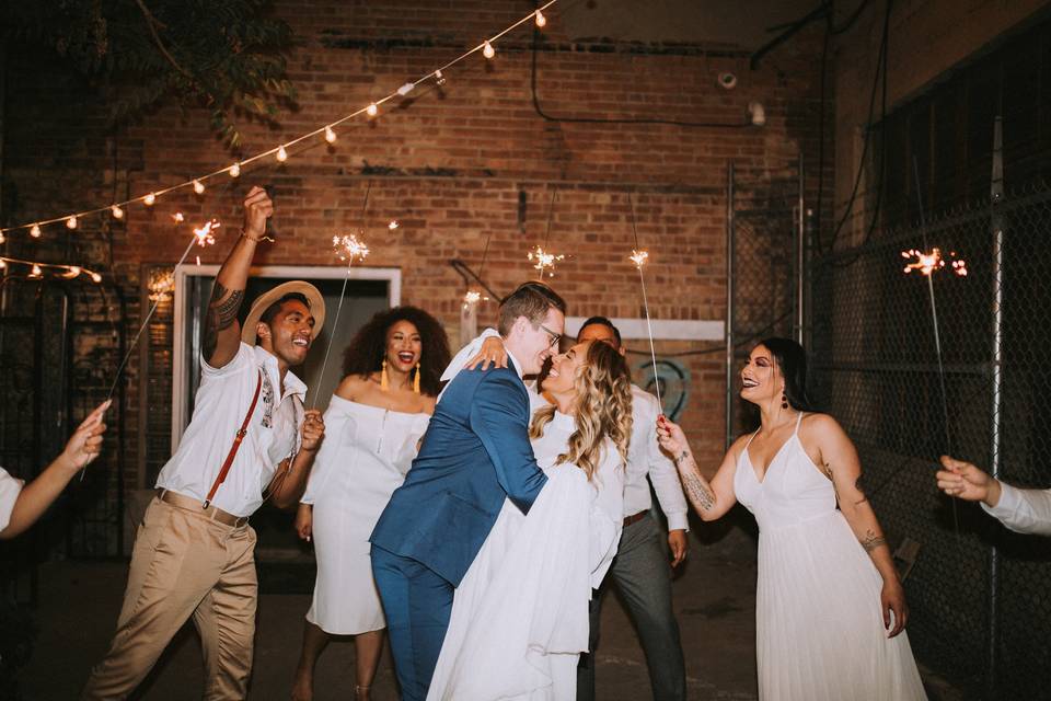 Wedding sparklers