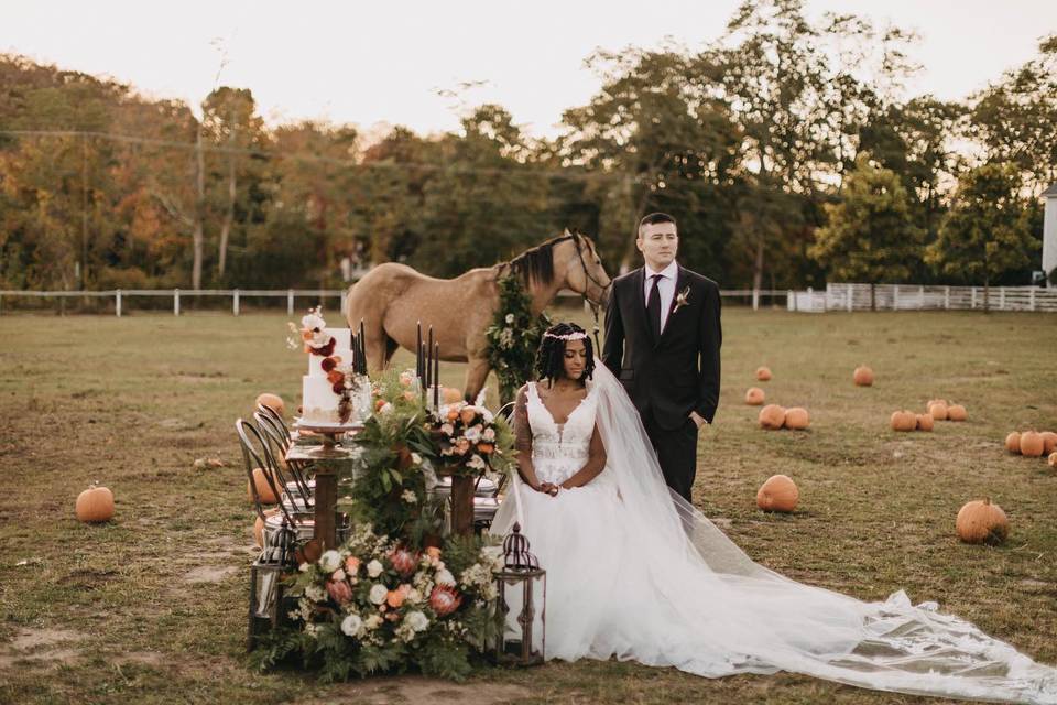 Farm wedding