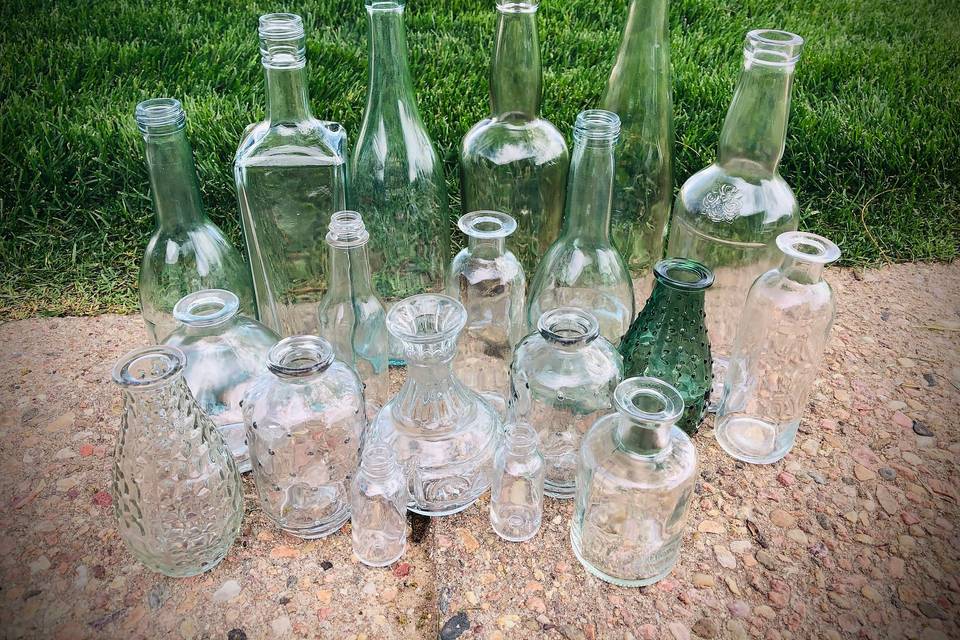 Glass vases