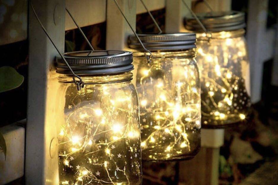 Lights in jars