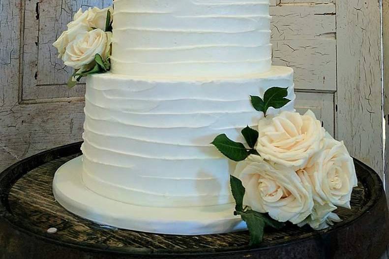 Rustic buttercream