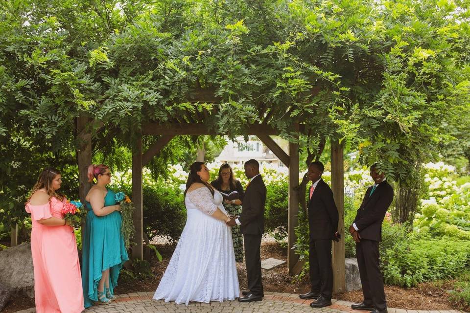 Garden wedding