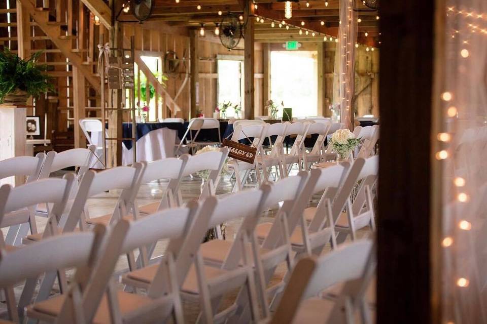 Indoor ceremony