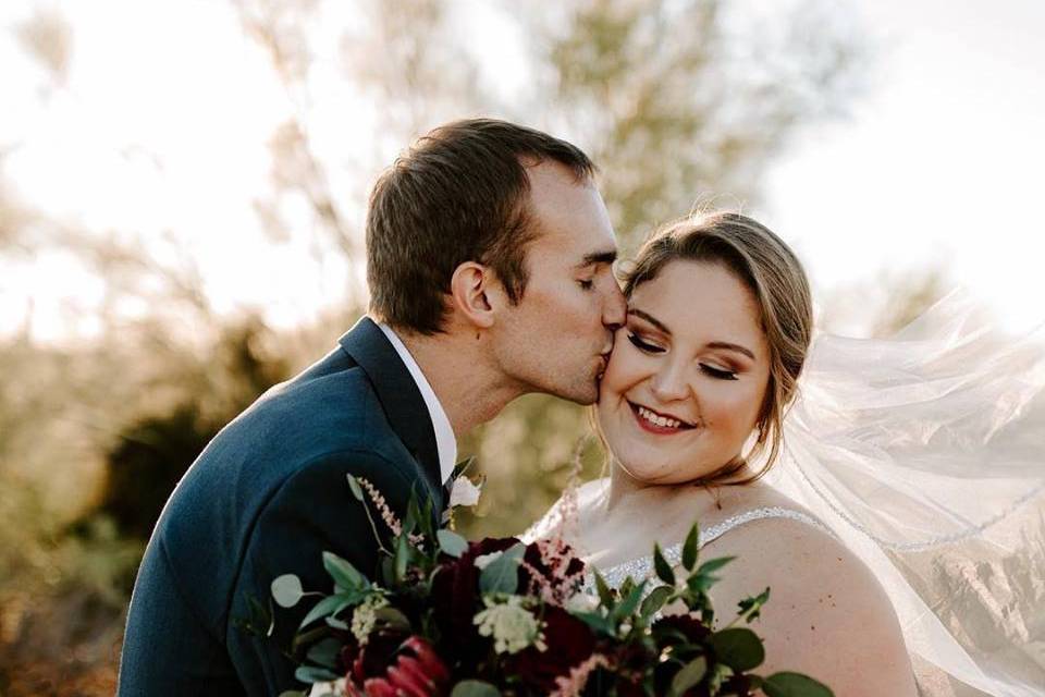 Bride and groom