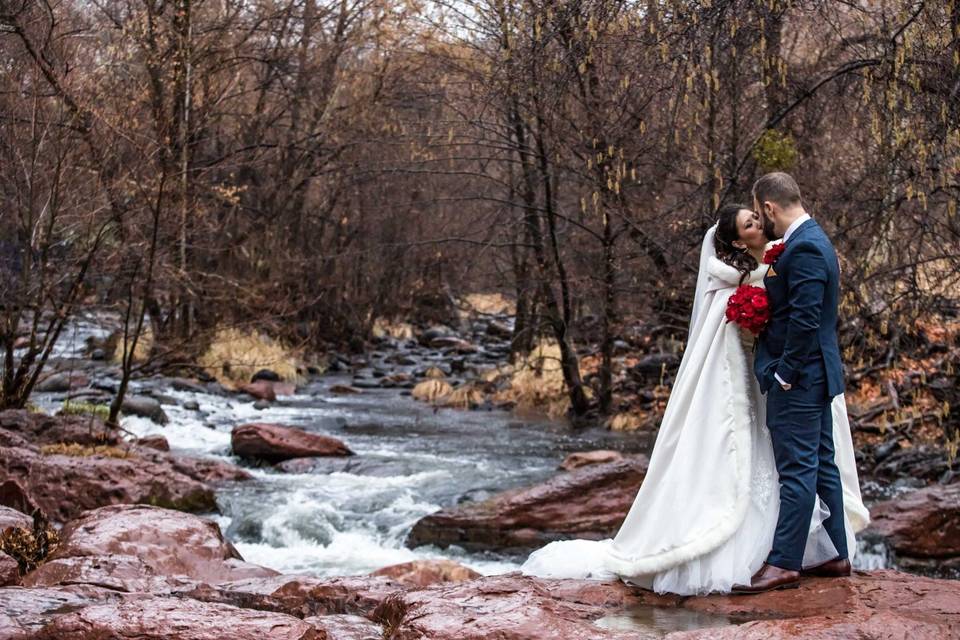 Bride and groom