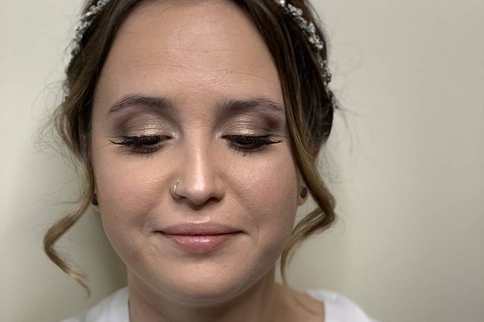 Bride hair & makeup