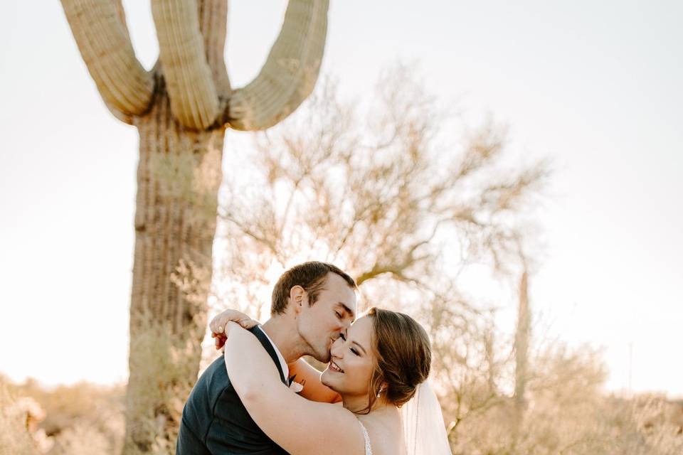 Bride and groom