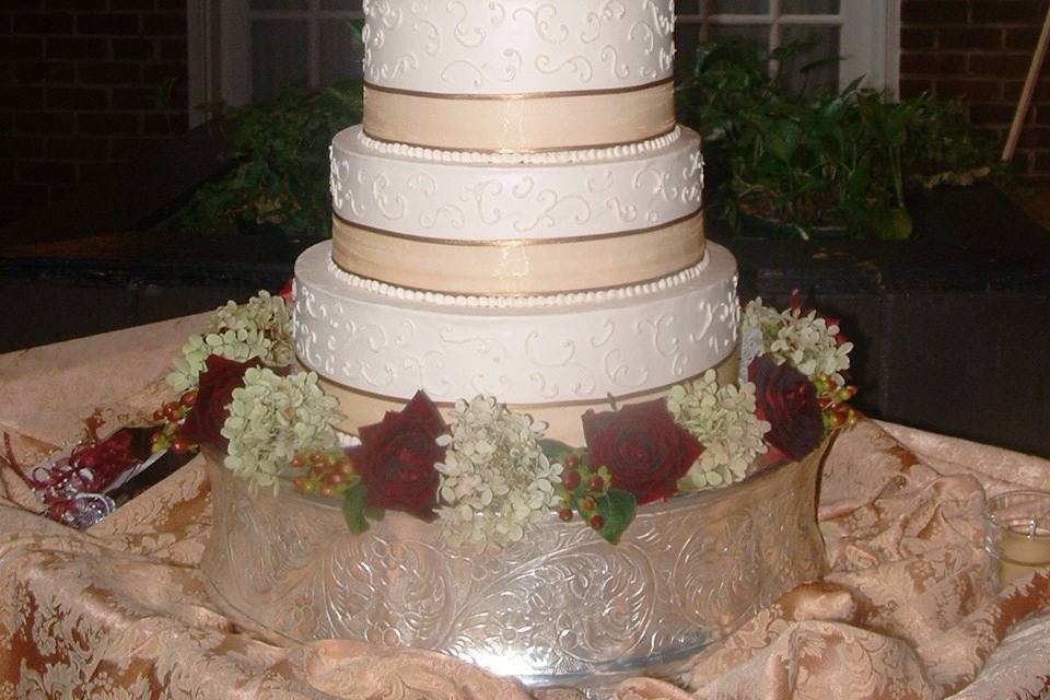 Five-layer cake
