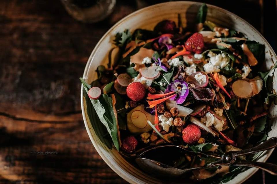 Farm to table salad