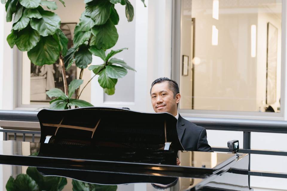 Piano at Crystal Tea Room