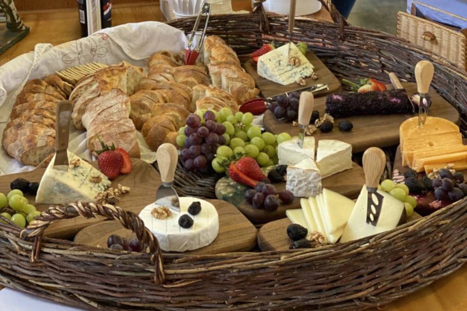 Cheese and Bread Basket