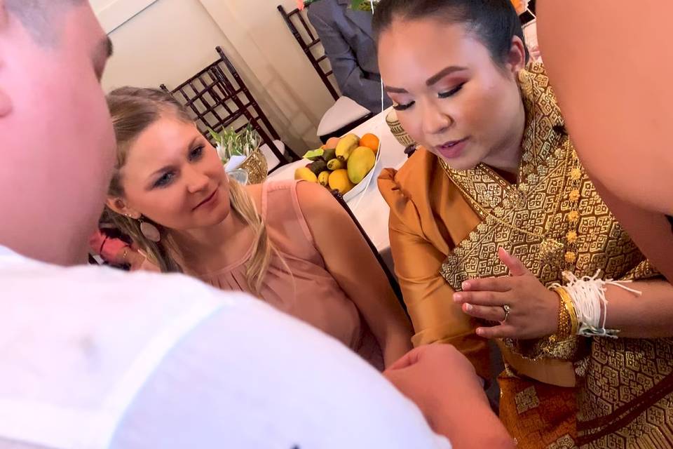 American / Laotian Wedding