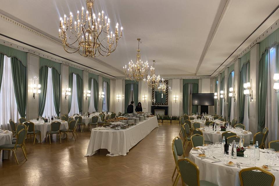 Sala Verdi buffet