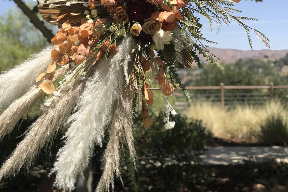 Autumn Arch Decor