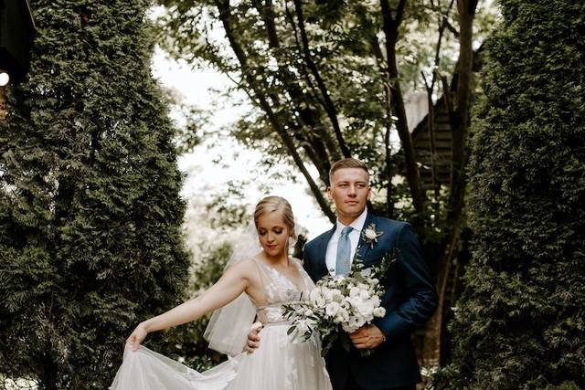 Newlyweds portrait