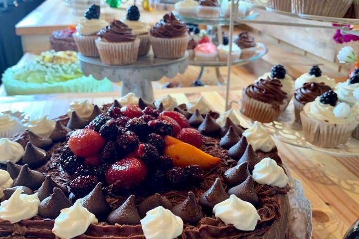 Wedding dessert table