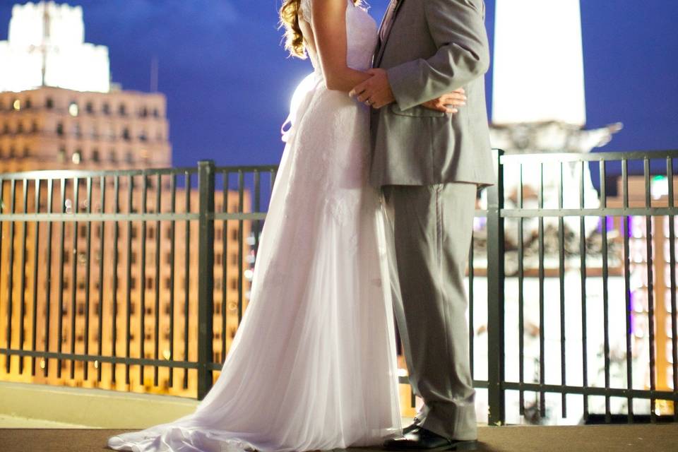 Indoor wedding ceremony