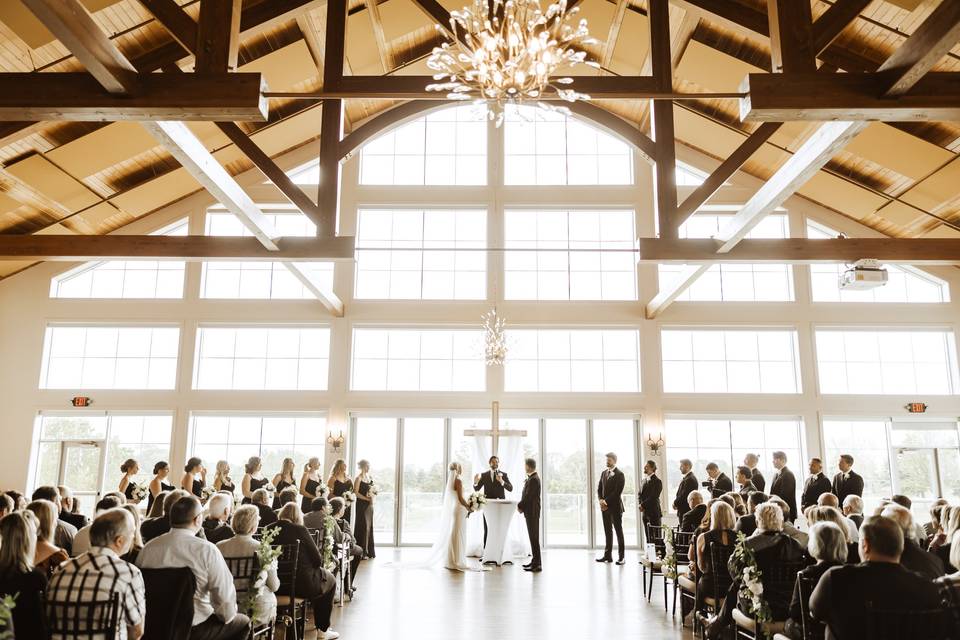 Indoor ceremony