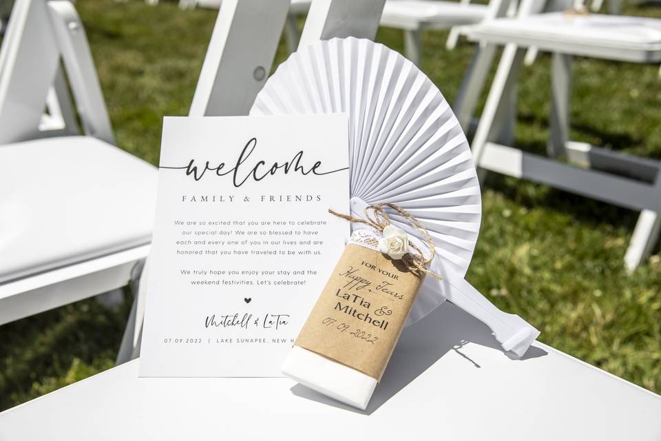 Ceremony details